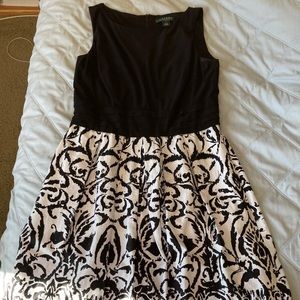 Ralph Lauren Sleeveless Knee Length Dress